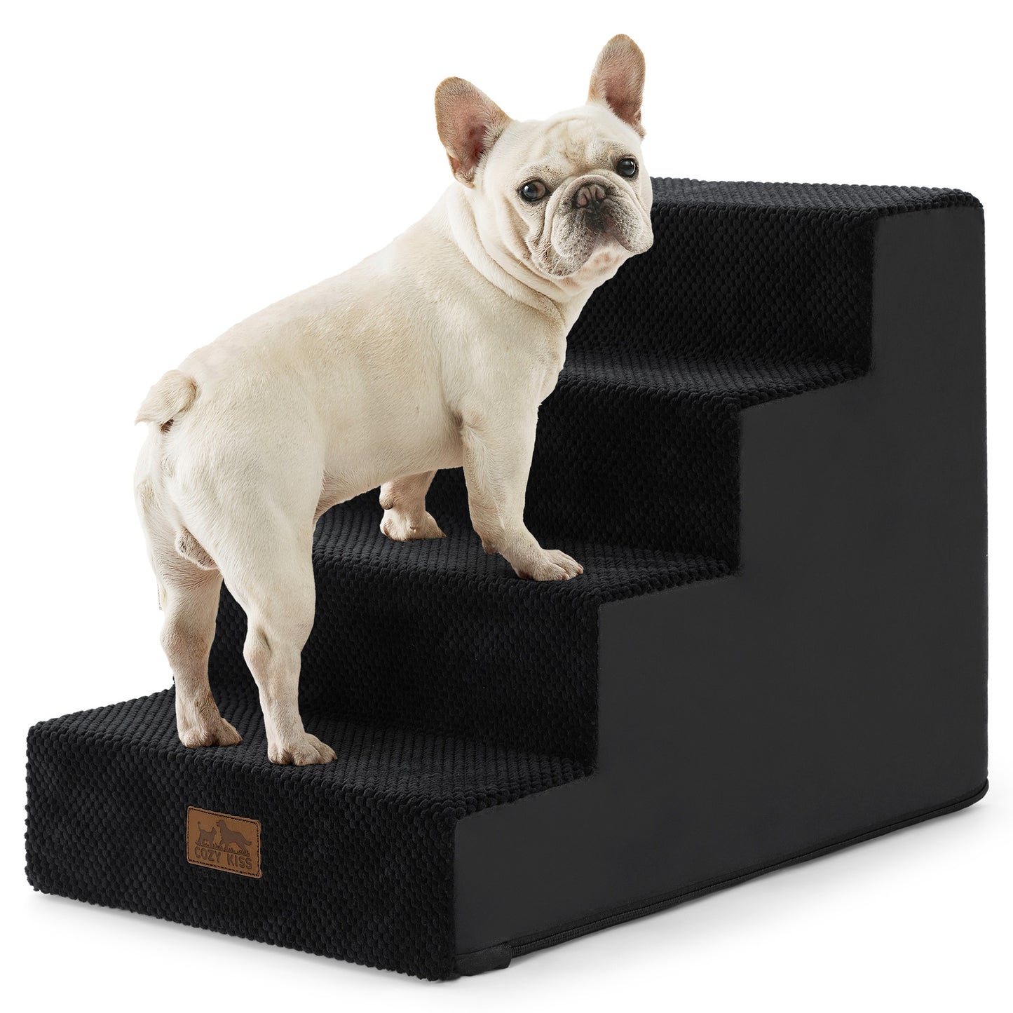 Right-Angle Foam Pet Stairs 4-Step