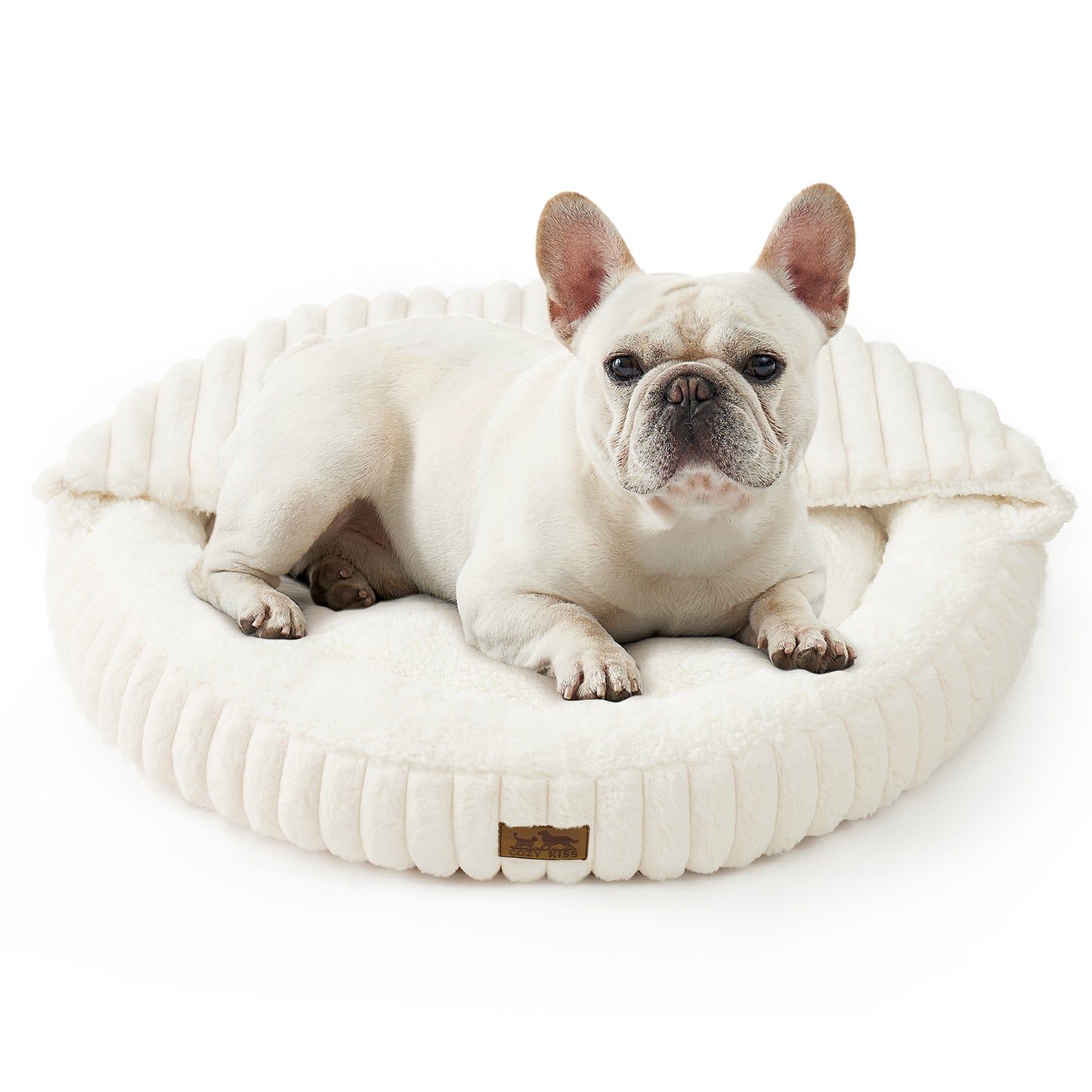 Pet Bed with Hooded Blanket