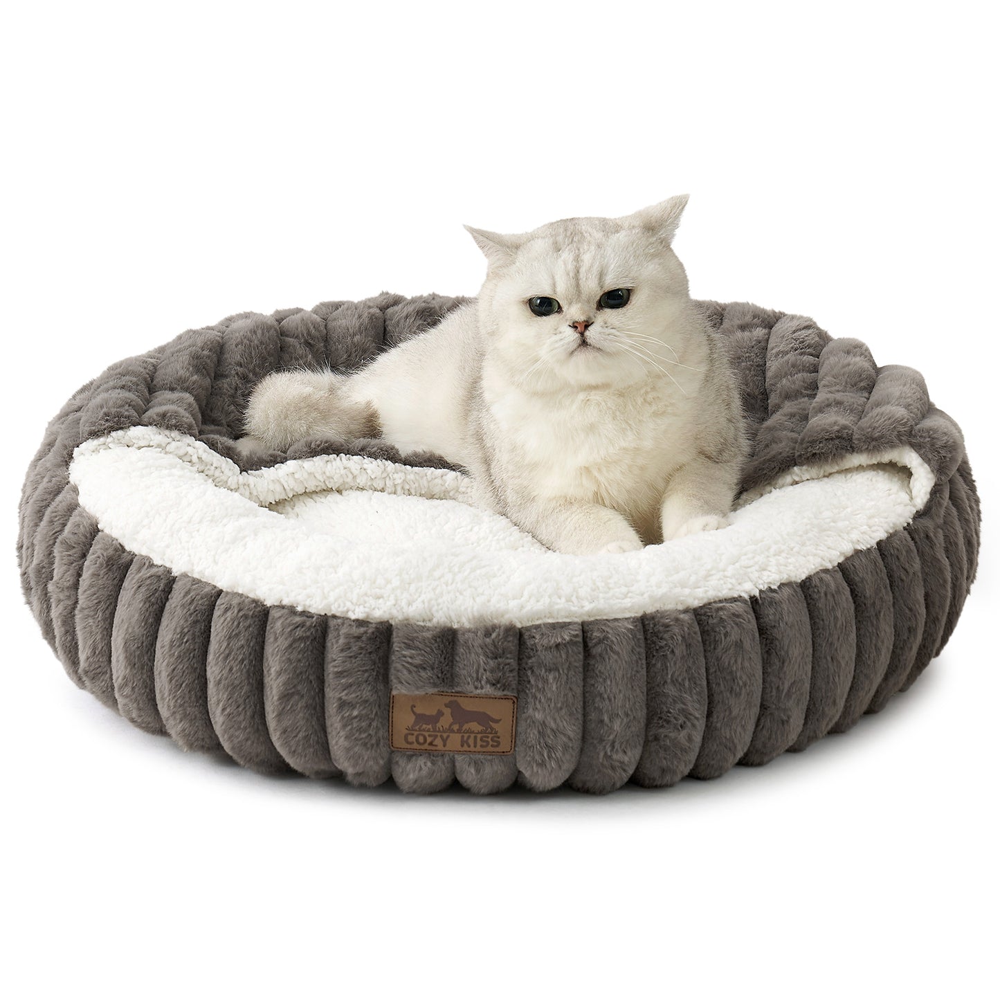 Pet Bed with Hooded Blanket