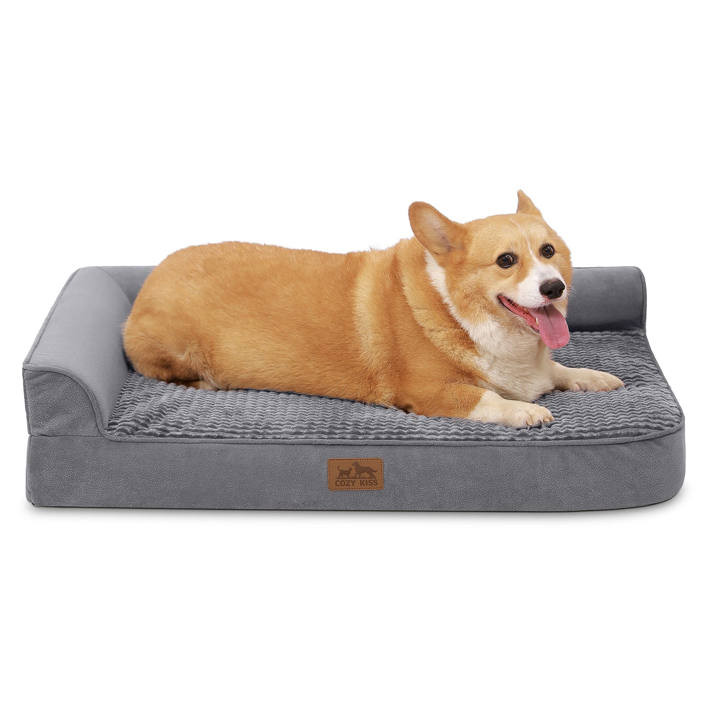 L-Shaped Orthopedic Dog Bed