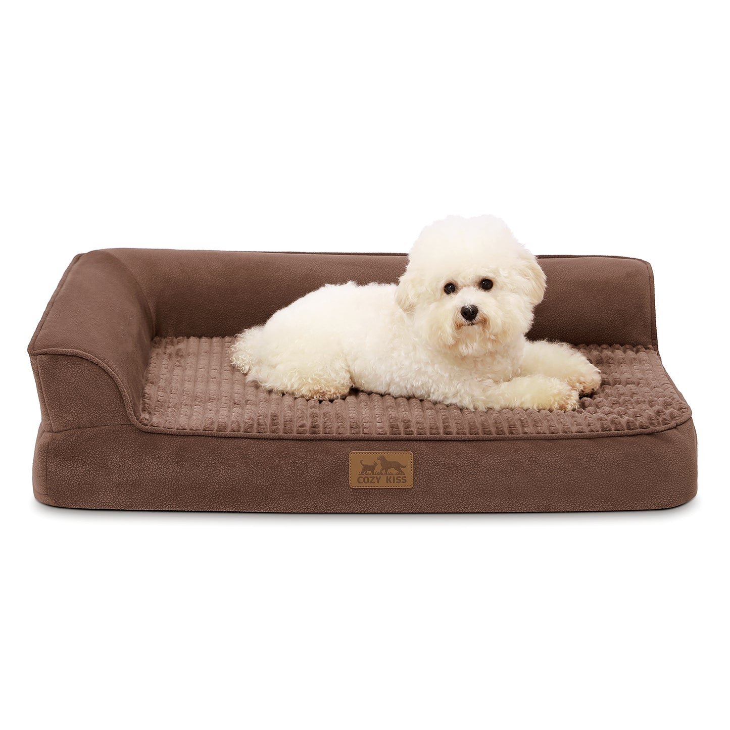 L-Shaped Orthopedic Dog Bed