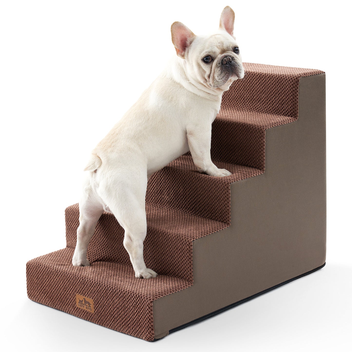 Right-Angle Foam Pet Stairs 5-Step