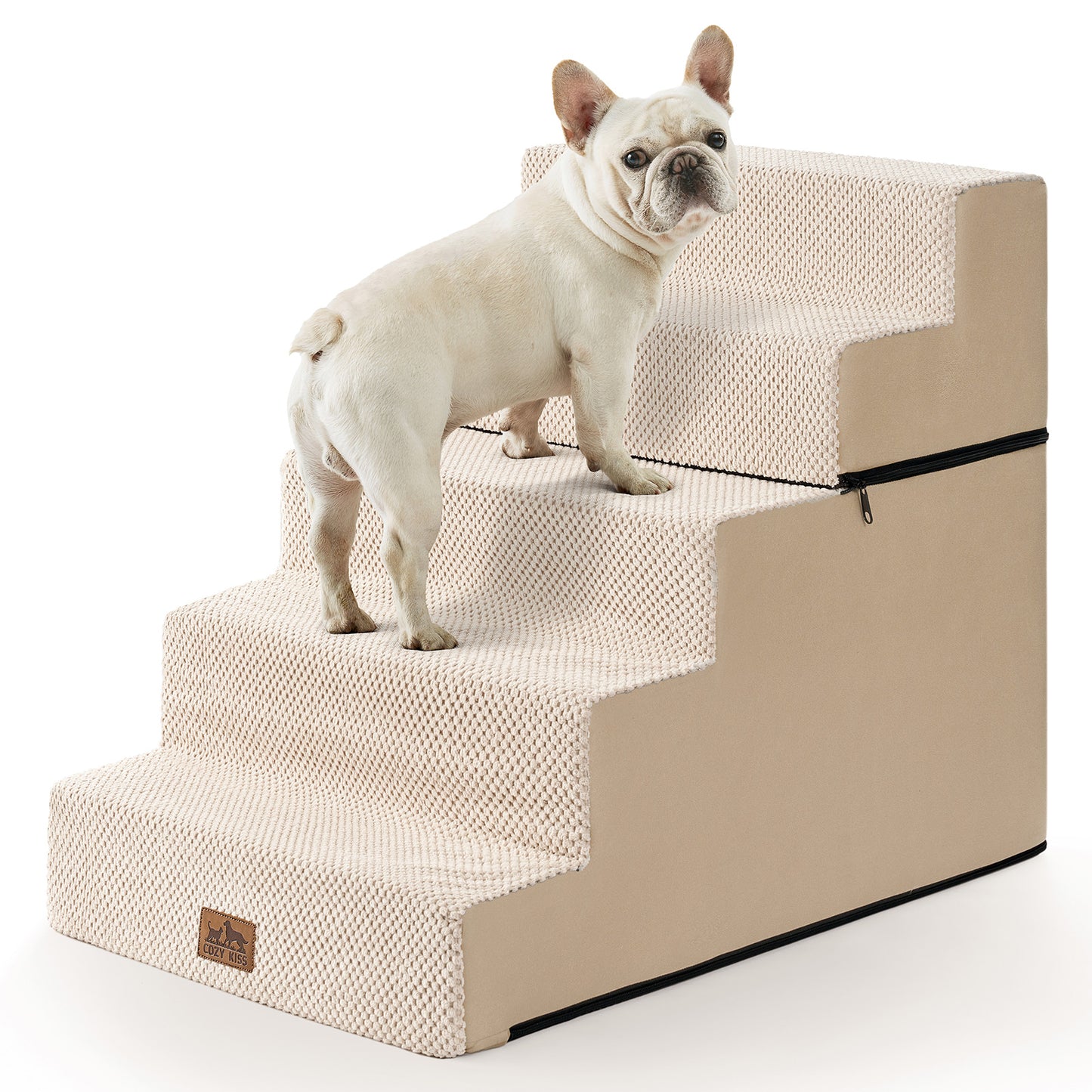 Foam Pet Stairs with Removable Right-Angle Design