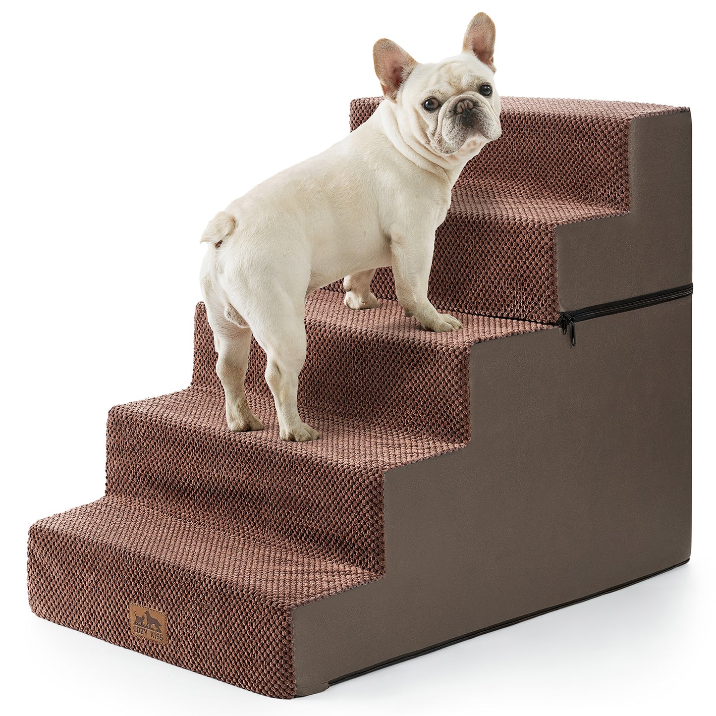 Foam Pet Stairs with Removable Right-Angle Design