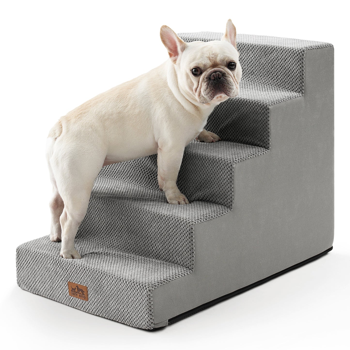 Right-Angle Foam Pet Stairs 5-Step