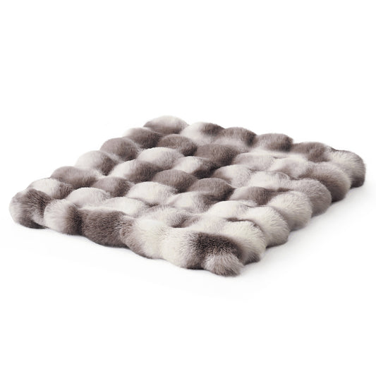 Tie-Dye Faux Fur Couch Cover