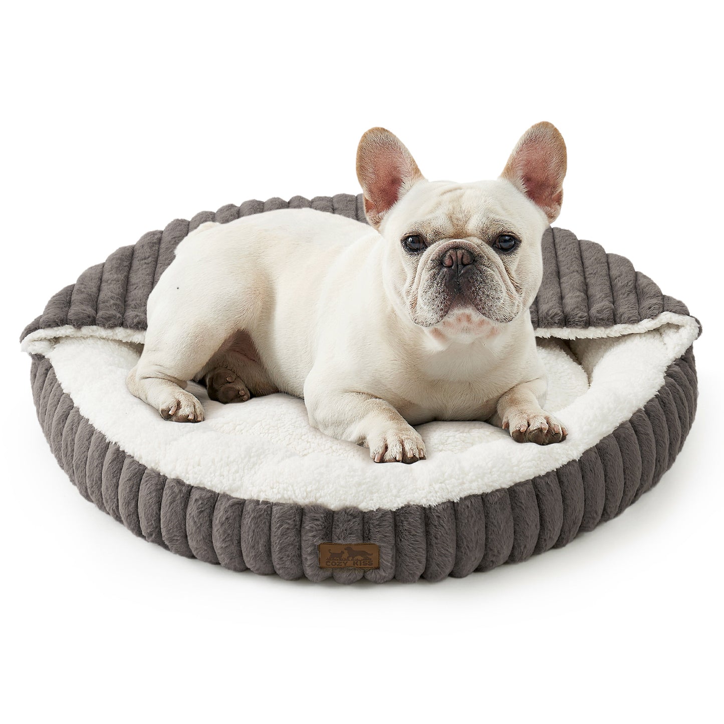 Pet Bed with Hooded Blanket