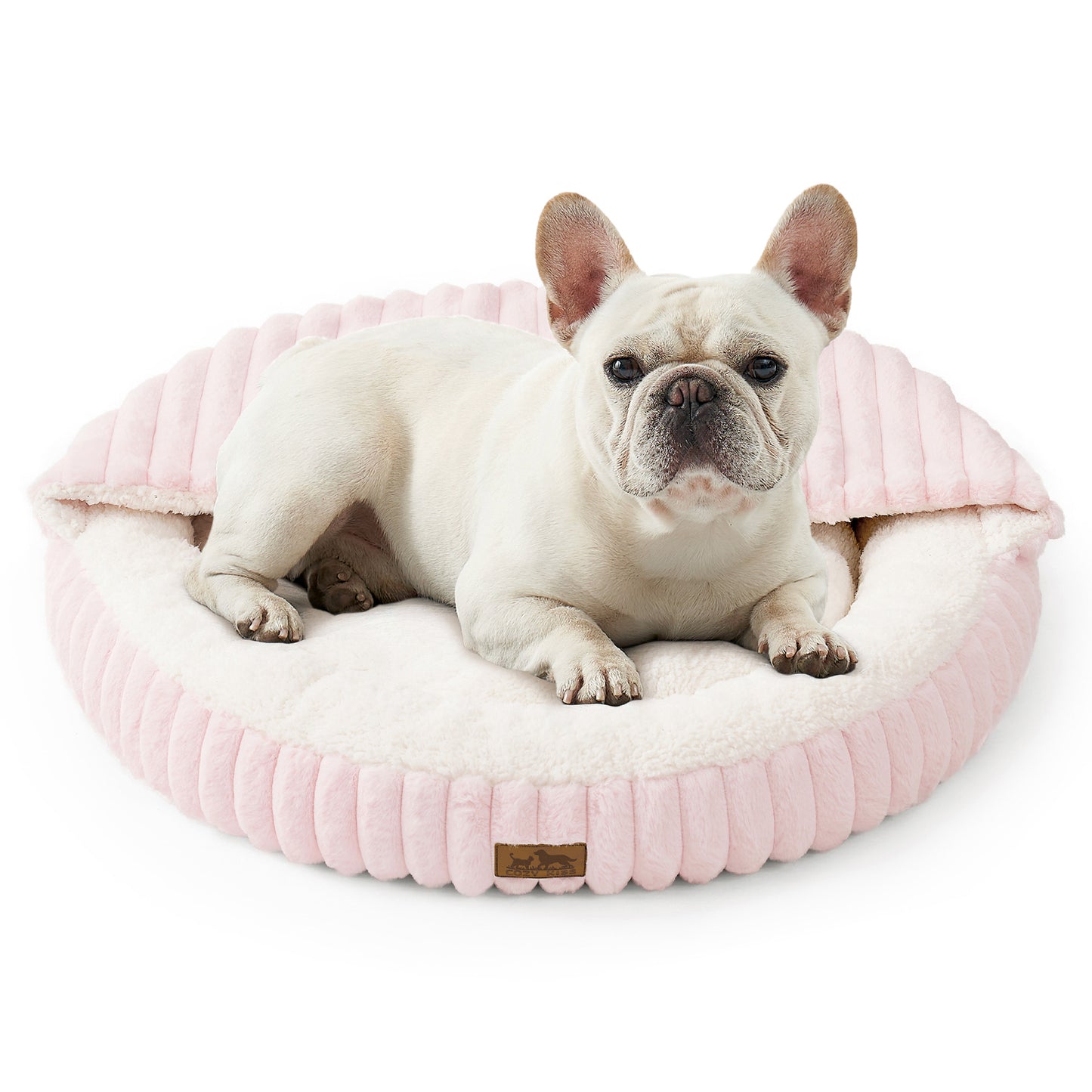 Pet Bed with Hooded Blanket