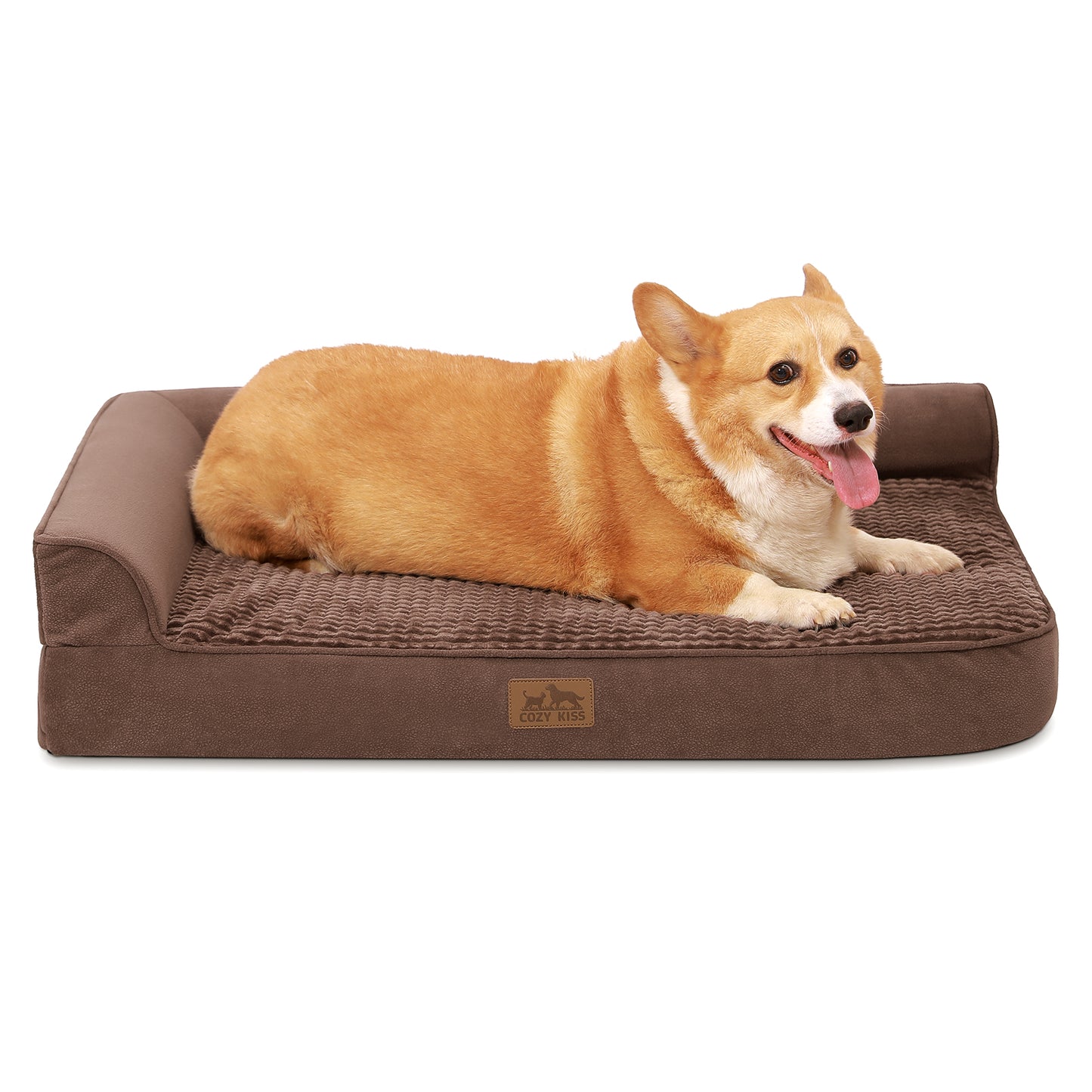 L-Shaped Orthopedic Dog Bed