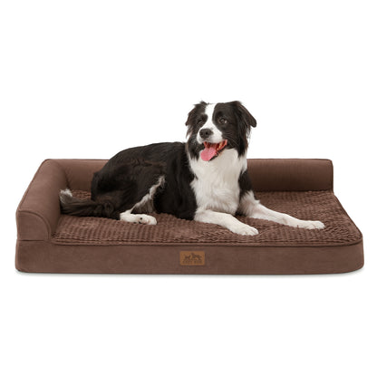 L-Shaped Orthopedic Dog Bed