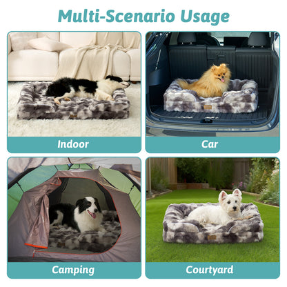 C-Shaped Orthopedic Dog Bed