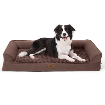 U-Shaped Orthopedic Dog Bed