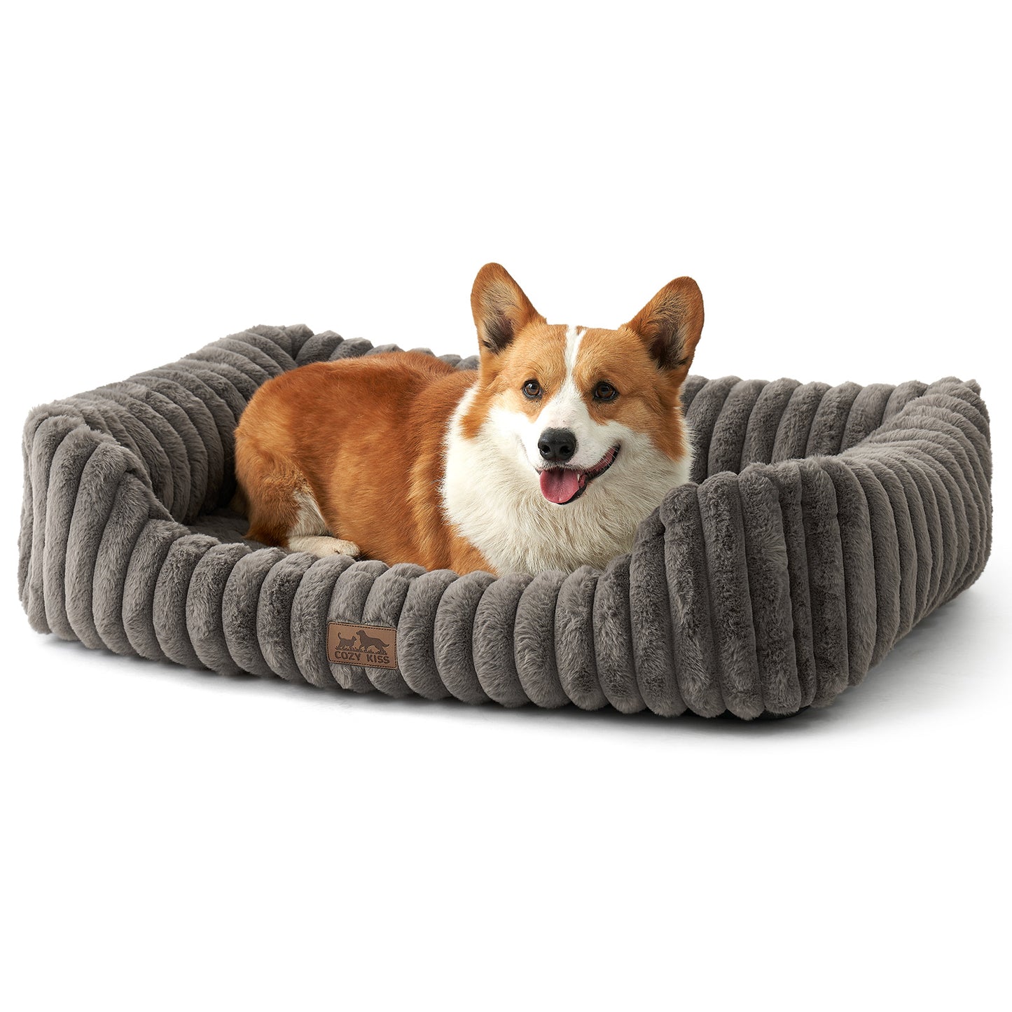 Faux Fur Orthopedic Pet Bed