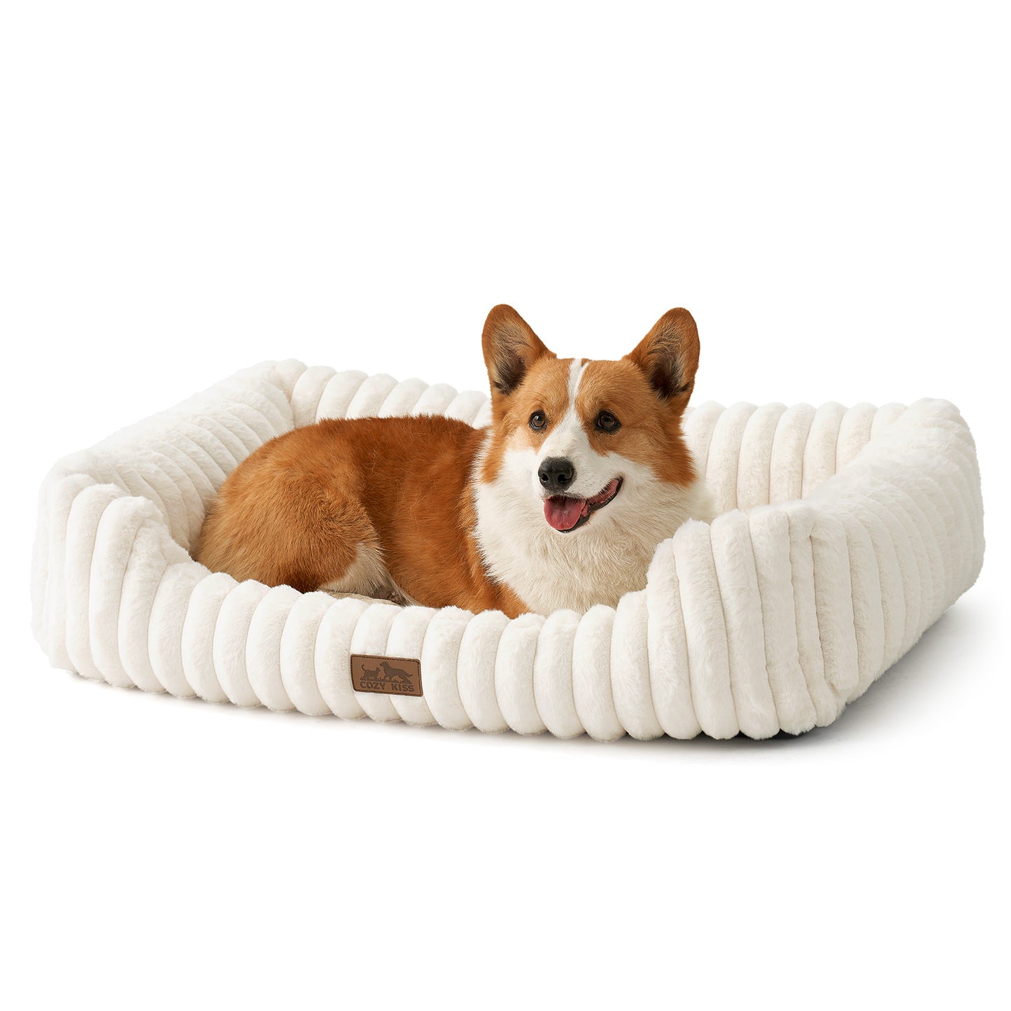 Faux Fur Orthopedic Pet Bed