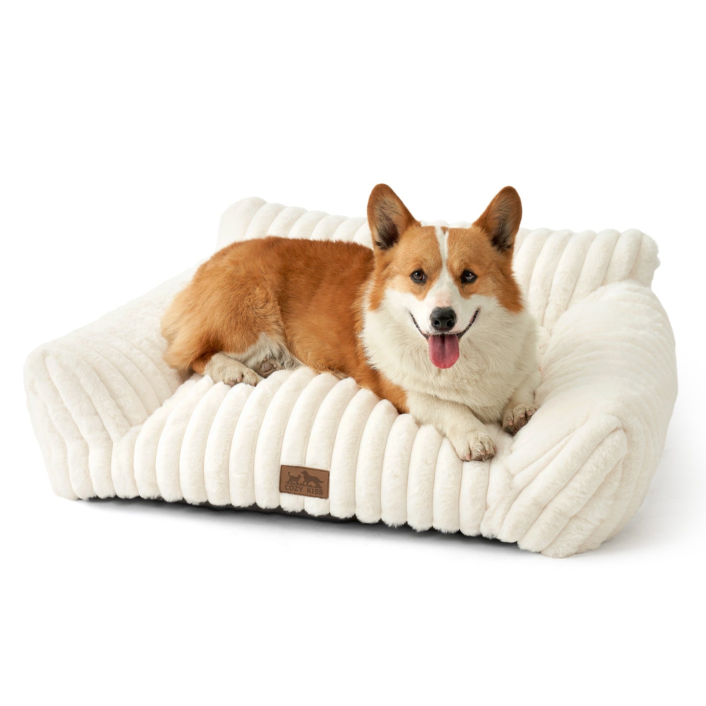 Faux Fur Pet Couch Bed