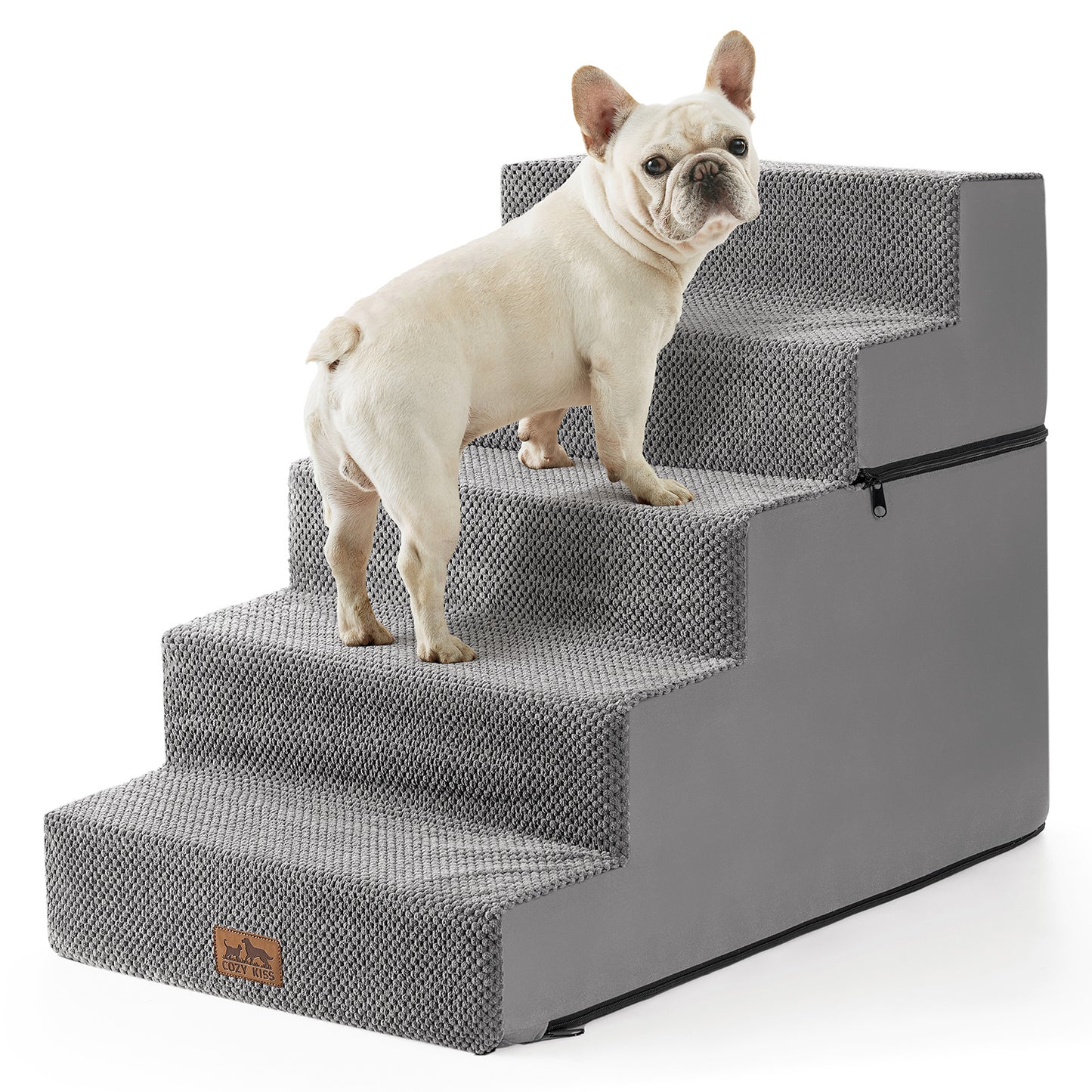 Foam Pet Stairs with Removable Right-Angle Design
