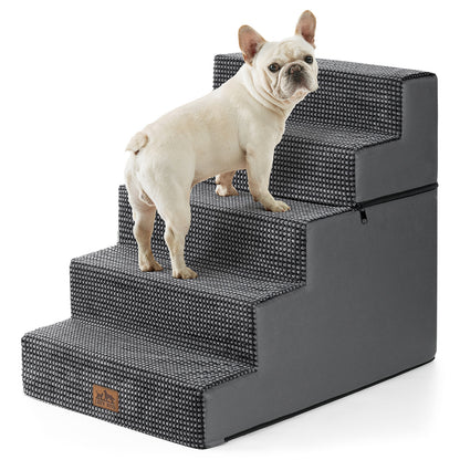 Foam Pet Stairs with Removable Right-Angle Design