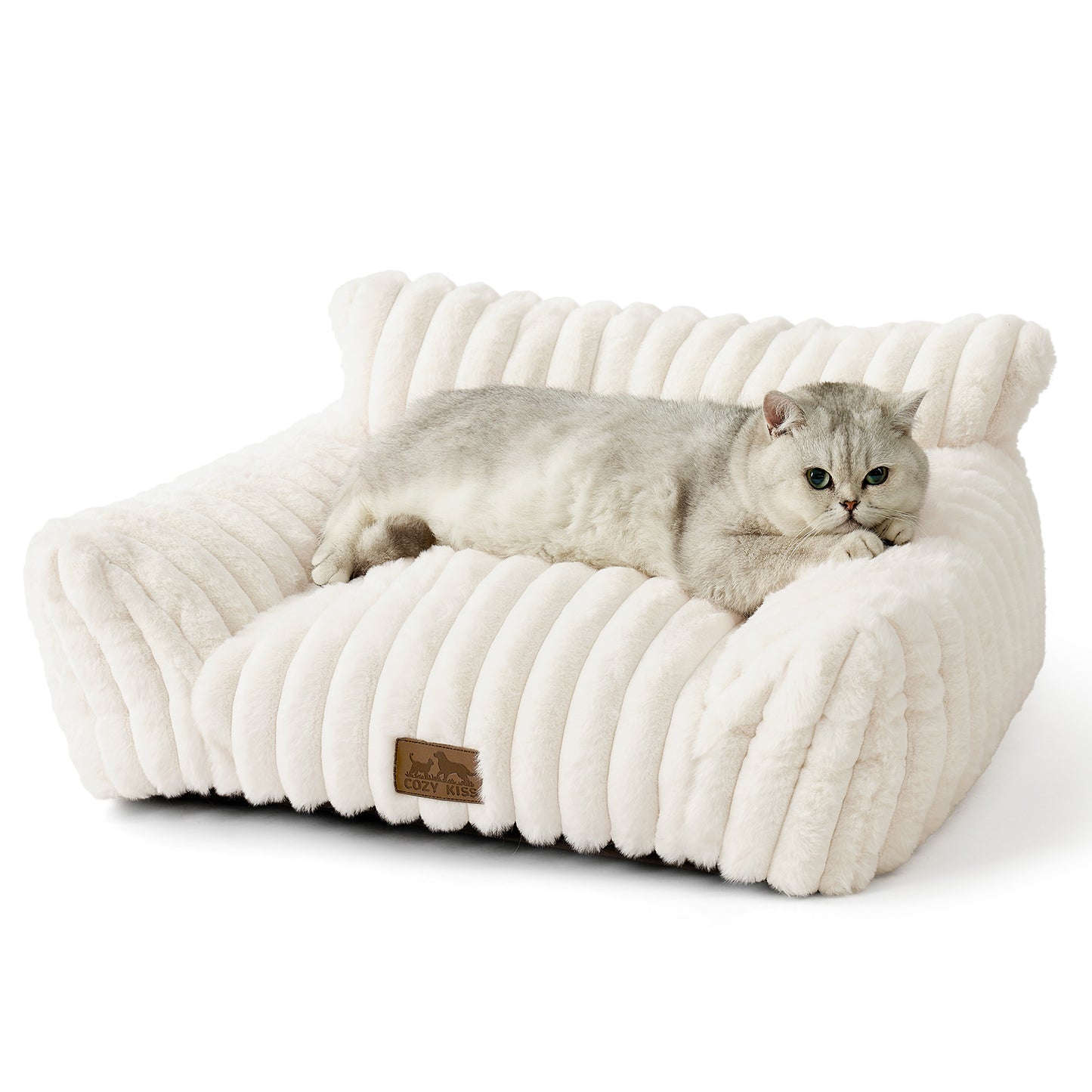 Faux Fur Pet Couch Bed