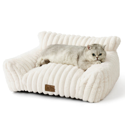 Faux Fur Pet Couch Bed