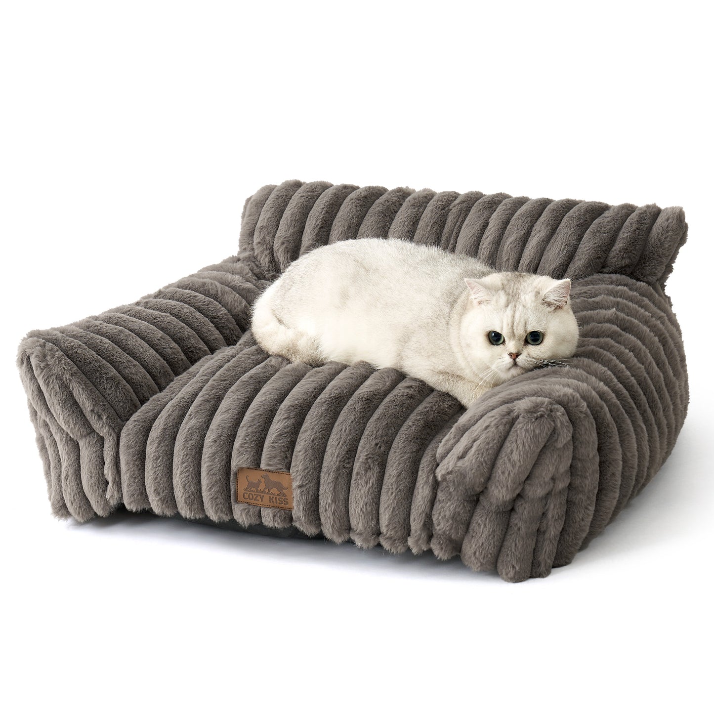 Faux Fur Pet Couch Bed