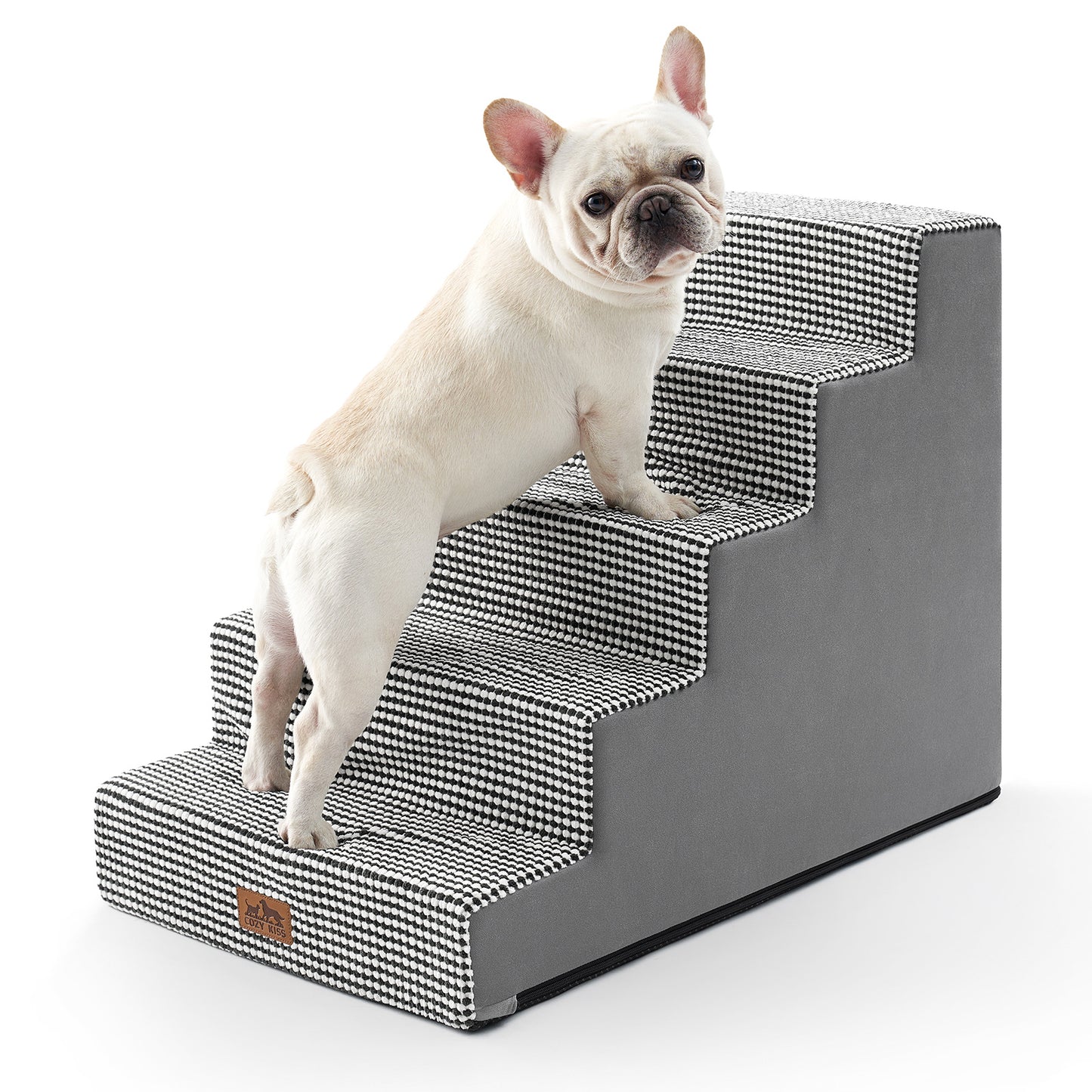 Right-Angle Foam Pet Stairs 5-Step
