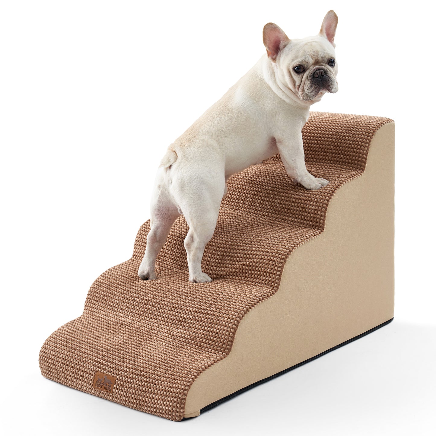 Widen Curved Foam Pet Stairs 5-Step