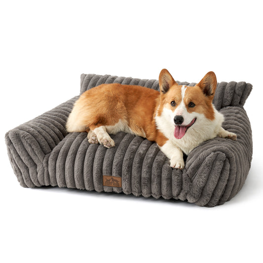 Faux Fur Pet Couch Bed