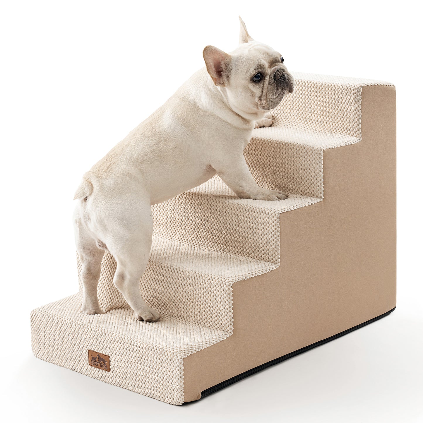 Right-Angle Foam Pet Stairs 5-Step