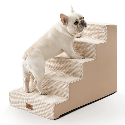Right-Angle Foam Pet Stairs 5-Step