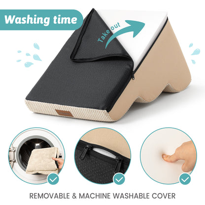 Curved Foam Pet Stairs 5-Step