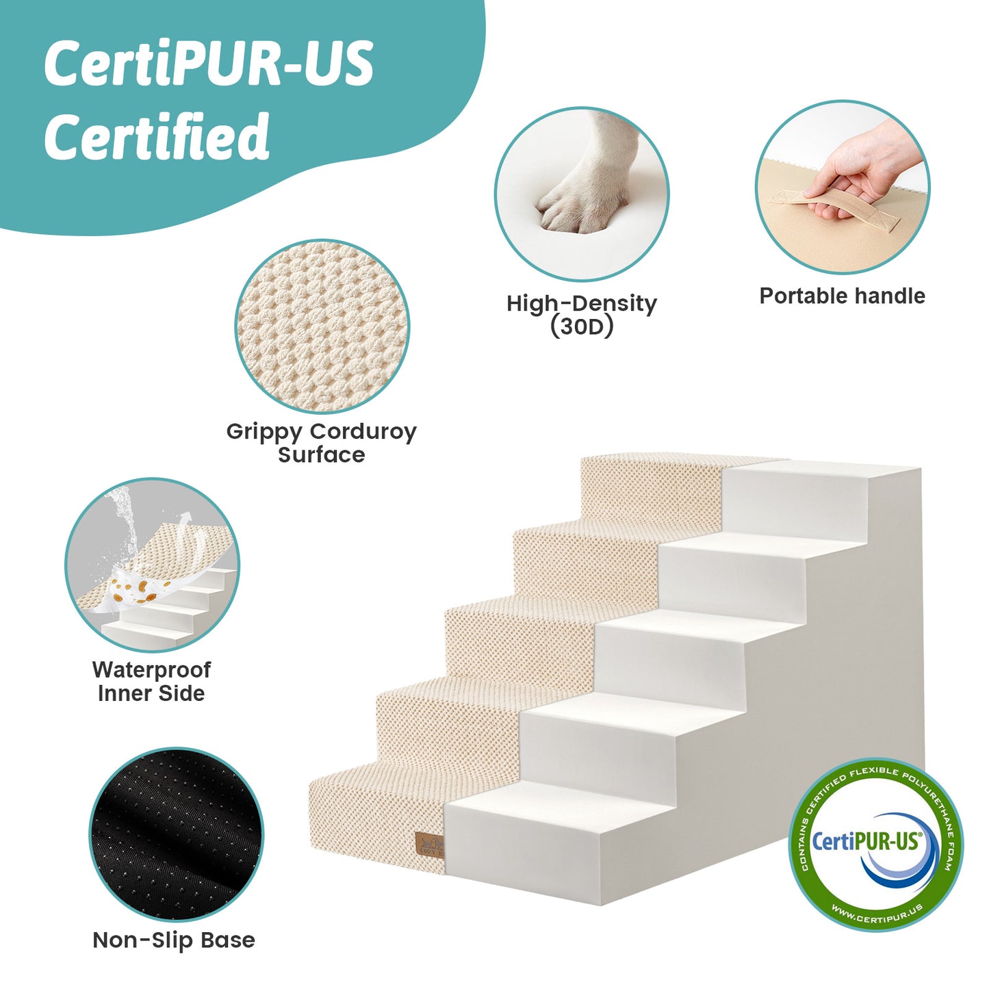 Slope Dog Stairs 5-Step