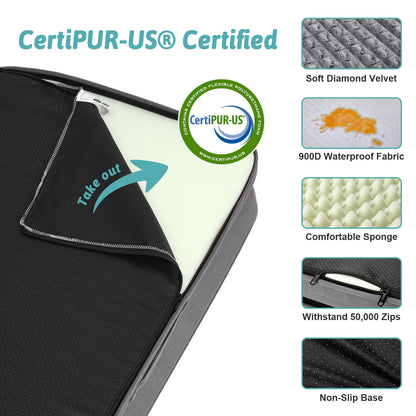U-Shaped Orthopedic Dog Bed